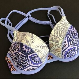 Maaji Print Underwire Bikini Top Sz S